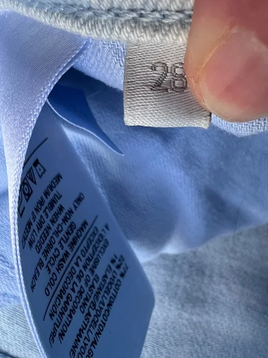 Favorite Daughter The Masha Coastal Jeans Light Blue Womens Size 28 Wide Leg - Picture 8 of 12